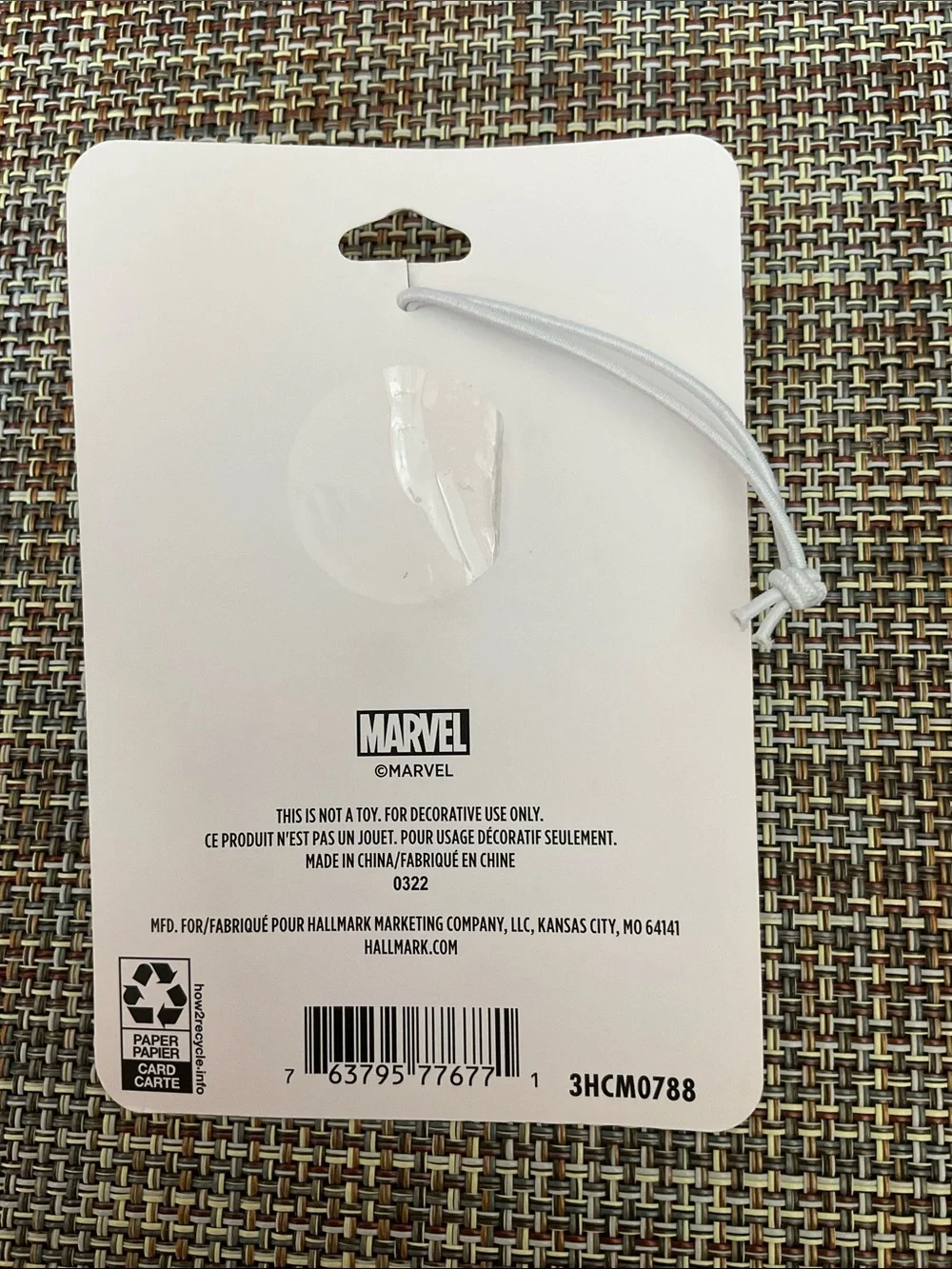Hallmark Black Panther ornament NWT